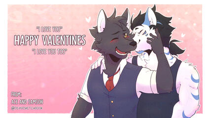 Ace & Samson Valentines Ace & Samson Valentines